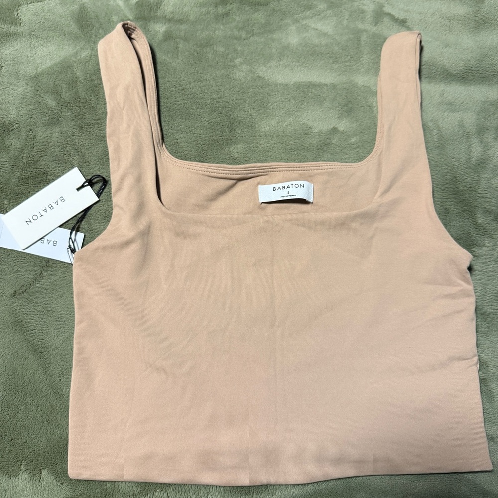 Aritzia Babaton Women's Tan Top size S